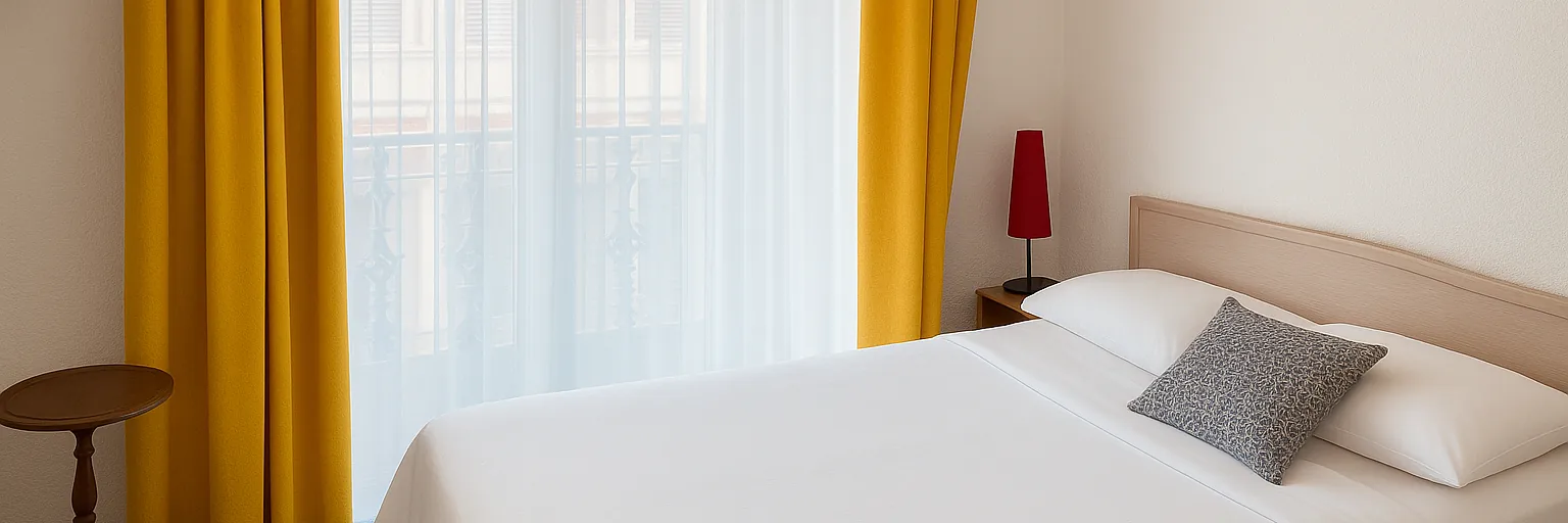 Chambre double Faverges Hôtel de Genève proche lac d’Annecy